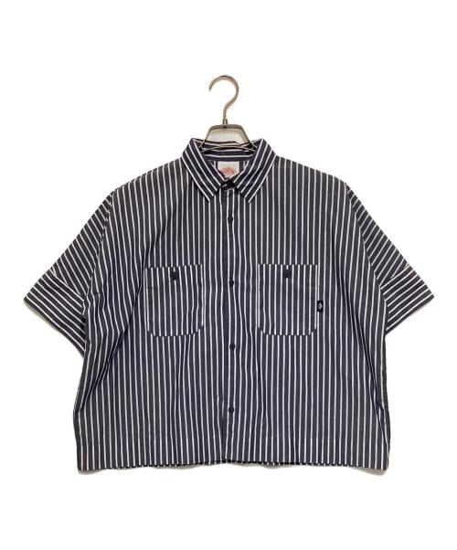 niko and（ニコアンド）niko and (ニコアンド) DANTON (ダントン) ドルマンハーフSH ブルー サイズ:36 未使用品の古着・服飾アイテム