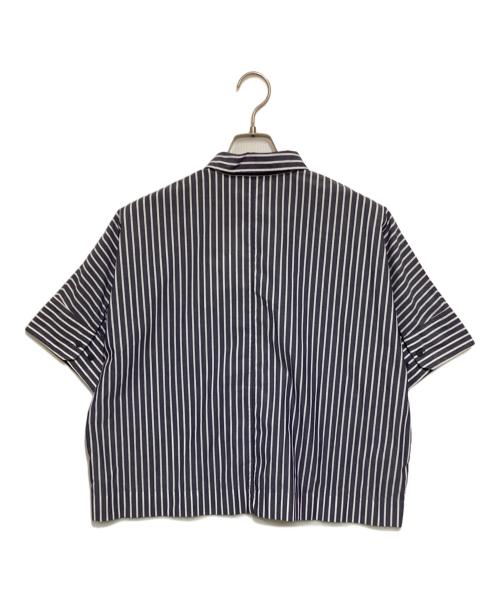 niko and（ニコアンド）niko and (ニコアンド) DANTON (ダントン) ドルマンハーフSH ブルー サイズ:36 未使用品の古着・服飾アイテム