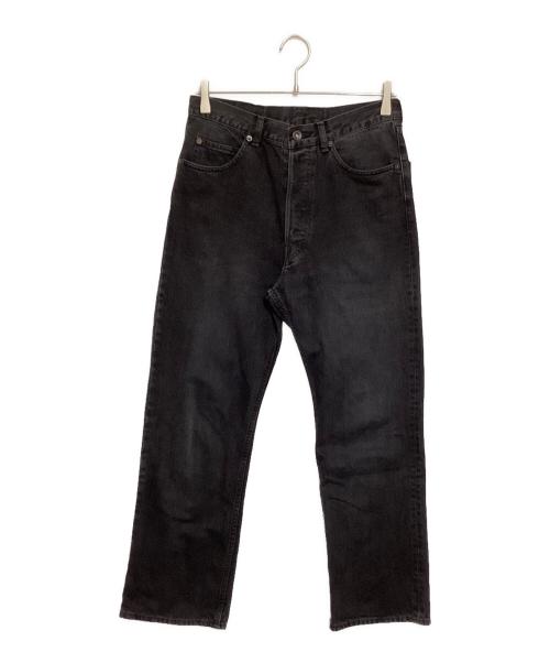 MARKA（マーカ）MARKA (マーカ) SHOE CUT JEANS ブラック サイズ:1の古着・服飾アイテム