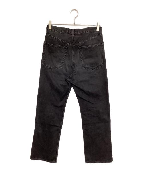 MARKA（マーカ）MARKA (マーカ) SHOE CUT JEANS ブラック サイズ:1の古着・服飾アイテム