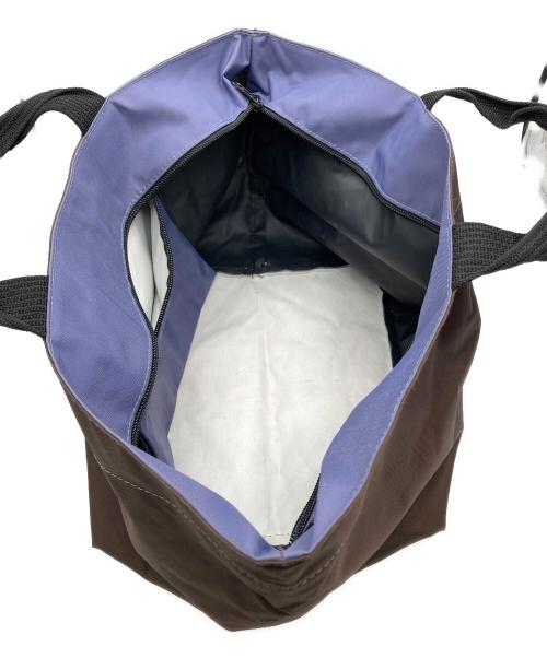 Herve Chapelier（エルベシャプリエ）Herve Chapelier (エルベシャプリエ) ハンドバッグ ブラウンの古着・服飾アイテム