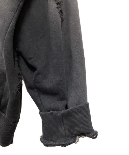 FR(13)NDS（フレンズ）FR(13)NDS (フレンズ) ダメージ加工ジップパーカー グレー サイズ:Fの古着・服飾アイテム