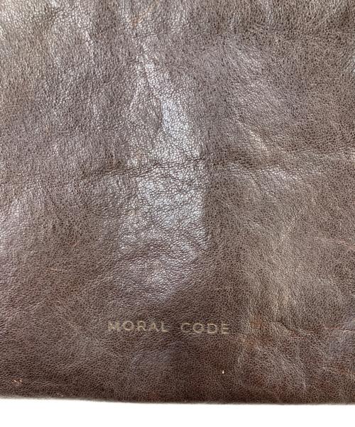 MORAL CODE（モラルコード）MORAL CODE (モラルコード) ショルダーバッグ ブラウンの古着・服飾アイテム