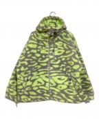 adidas×STELLA McCARTNEYアディダス×ステラマッカートニー）の古着「フリースジャケット」｜グレー×グリーン