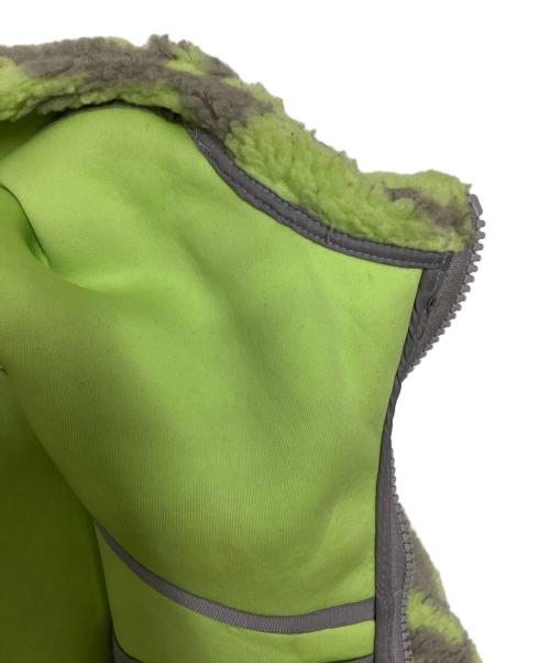 adidas（アディダス）adidas (アディダス) STELLA McCARTNEY (ステラマッカートニー) フリースジャケット グレー×グリーン サイズ:Mの古着・服飾アイテム