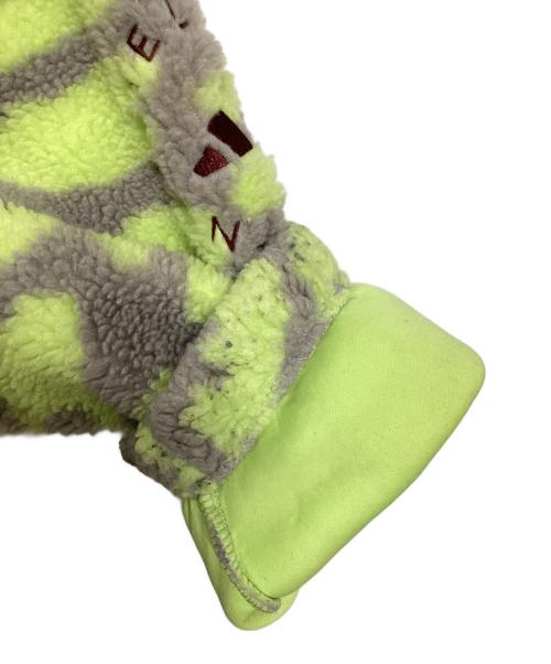 adidas（アディダス）adidas (アディダス) STELLA McCARTNEY (ステラマッカートニー) フリースジャケット グレー×グリーン サイズ:Mの古着・服飾アイテム