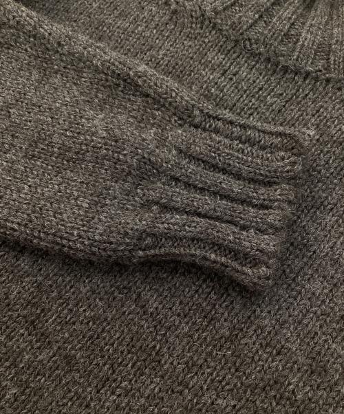 MHL（エムエイチエル）MHL (エムエイチエル) ハイネックニット ブラウン サイズ:Ⅱの古着・服飾アイテム