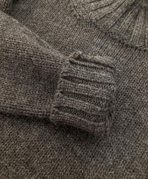 MHL（エムエイチエル）MHL (エムエイチエル) ハイネックニット ブラウン サイズ:Ⅱの古着・服飾アイテム