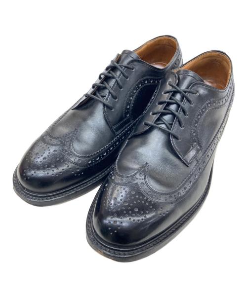FREUDEN HIROKAWA（ロイデンヒロカワ）FREUDEN HIROKAWA (ロイデンヒロカワ) ウイングチップレザーシューズ ブラック サイズ:24EEの古着・服飾アイテム