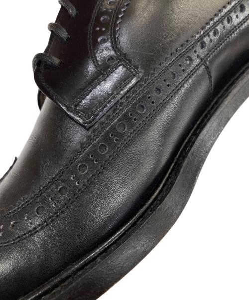 FREUDEN HIROKAWA（ロイデンヒロカワ）FREUDEN HIROKAWA (ロイデンヒロカワ) ウイングチップレザーシューズ ブラック サイズ:24EEの古着・服飾アイテム