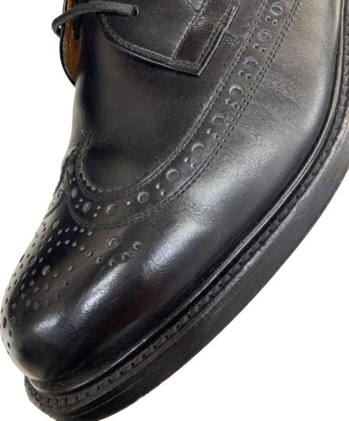 FREUDEN HIROKAWA（ロイデンヒロカワ）FREUDEN HIROKAWA (ロイデンヒロカワ) ウイングチップレザーシューズ ブラック サイズ:24EEの古着・服飾アイテム