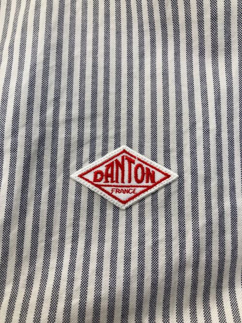 DANTON（ダントン）DANTON (ダントン) バンドカラーシャツ グレー サイズ:40の古着・服飾アイテム