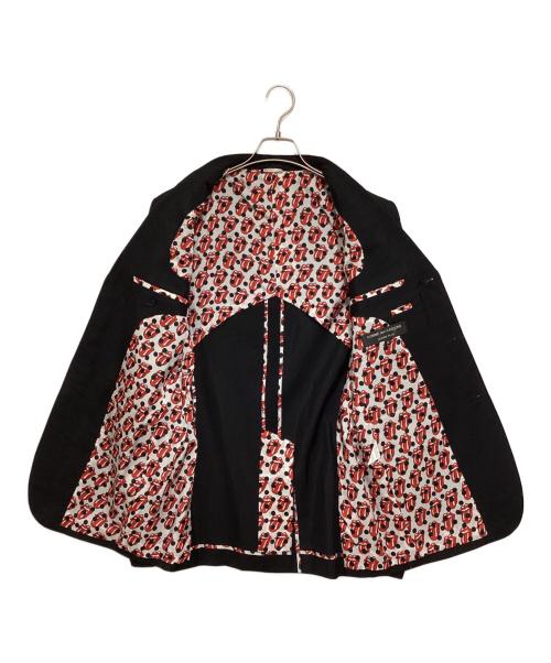 COMME des GARCONS HOMME PLUS（コムデギャルソンオムプリュス）COMME des GARCONS HOMME PLUS (コムデギャルソンオムプリュス) テーラードジャケット ブラック サイズ:Ｍの古着・服飾アイテム