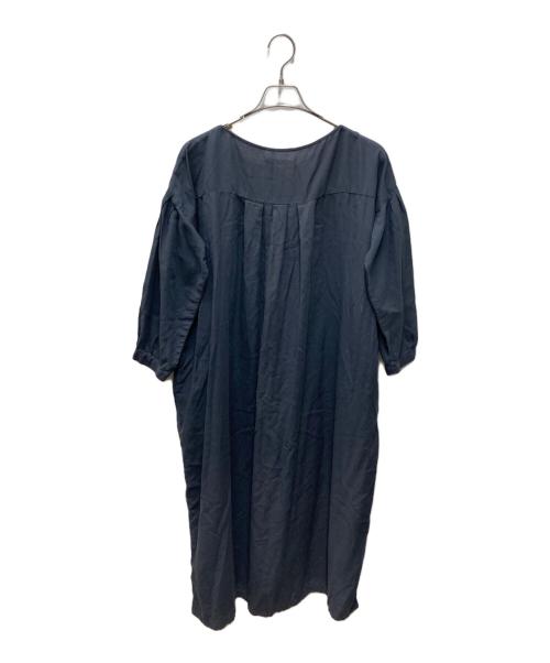 evam eva（エヴァムエヴァ）evam eva (エヴァムエヴァ) cotton silk one piece グレー サイズ:表記無しの古着・服飾アイテム