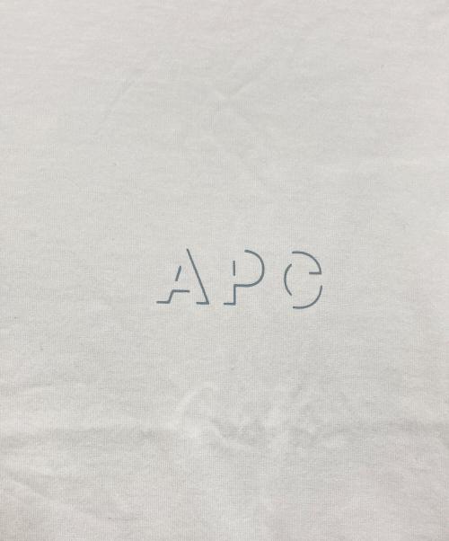 A.P.C.（アーペーセー）A.P.C. (アーペーセー) プリントTシャツ ホワイト サイズ:Sの古着・服飾アイテム
