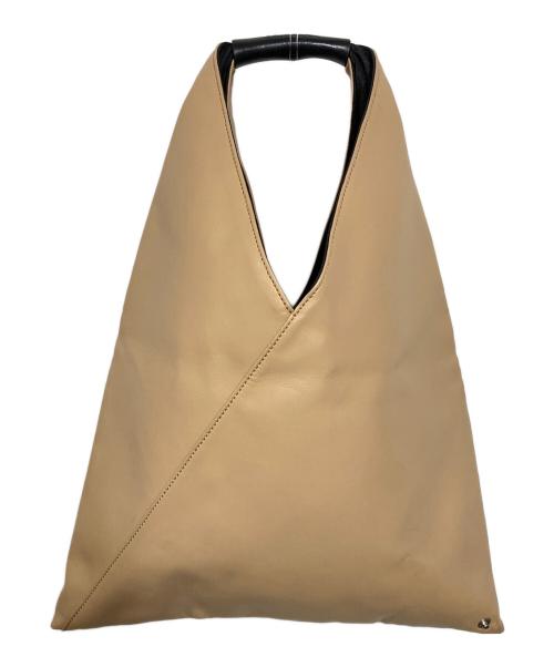 MM6 Maison Margiela（エムエムシックスメゾンマルジェラ）MM6 Maison Margiela (エムエムシックスメゾンマルジェラ) SMALL JAPANESE HANDBAG ベージュの古着・服飾アイテム