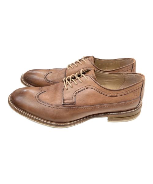 KATHARINE HAMNETT（キャサリンハムネット）KATHARINE HAMNETT (キャサリンハムネット) レザーシューズ ブラウン サイズ:27㎝の古着・服飾アイテム