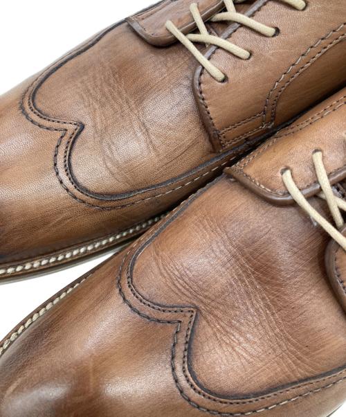 KATHARINE HAMNETT（キャサリンハムネット）KATHARINE HAMNETT (キャサリンハムネット) レザーシューズ ブラウン サイズ:27㎝の古着・服飾アイテム