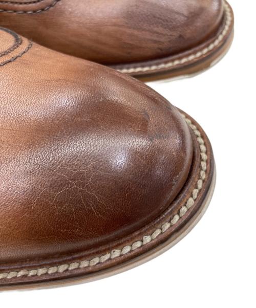 KATHARINE HAMNETT（キャサリンハムネット）KATHARINE HAMNETT (キャサリンハムネット) レザーシューズ ブラウン サイズ:27㎝の古着・服飾アイテム