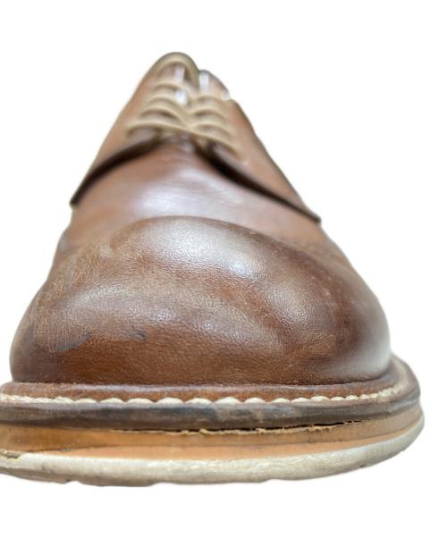 KATHARINE HAMNETT（キャサリンハムネット）KATHARINE HAMNETT (キャサリンハムネット) レザーシューズ ブラウン サイズ:27㎝の古着・服飾アイテム