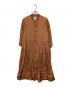 WMV（ダブルエムブイ）の古着「ブラウスワンピース」｜ブラウン