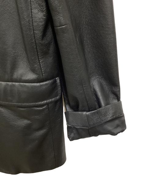 COMME CA ISM（コムサイズム）COMME CA ISM (コムサイズム) 3Bレザージャケット ブラック サイズ:Mの古着・服飾アイテム