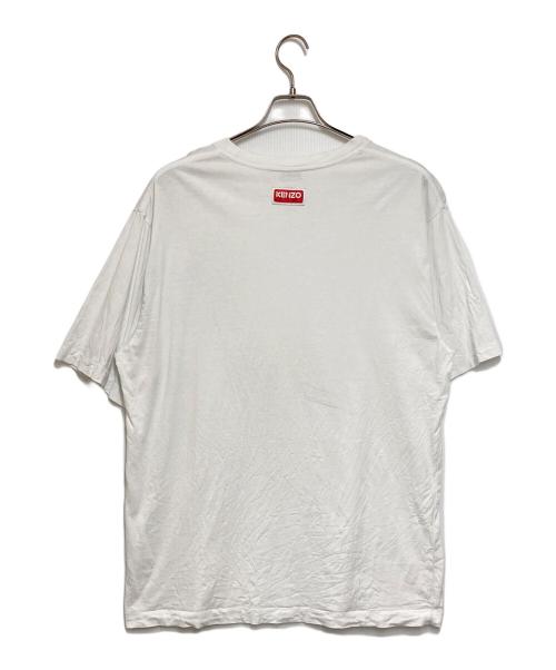 KENZO（ケンゾー）KENZO (ケンゾー) 'Varsity Jungle' エレファント Tシャツ ホワイト サイズ:XLの古着・服飾アイテム