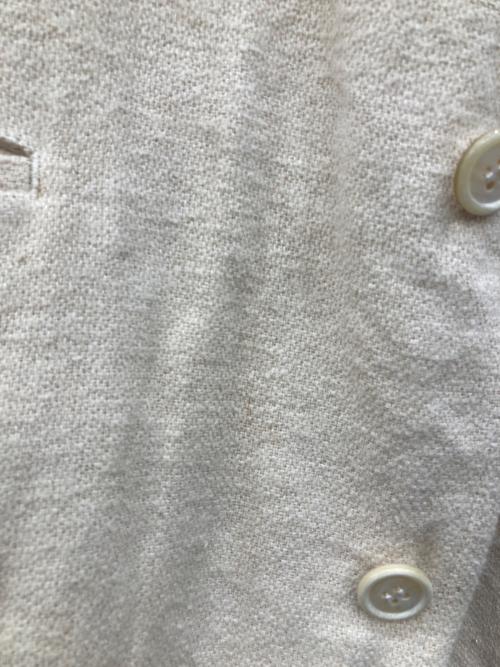 COMME des GARCONS HOMME PLUS EVER GREEN（コムデギャルソンオムプリュス エバーグリーン）COMME des GARCONS HOMME PLUS EVER GREEN (コムデギャルソンオムプリュス エバーグリーン) 4Bライナーフリルジャケット ベージュ サイズ:Mの古着・服飾アイテム