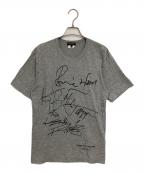 COMME des GARCONS HOMME PLUSコムデギャルソンオムプリュス）の古着「Rolling Stones Printed T Shirt」｜グレー