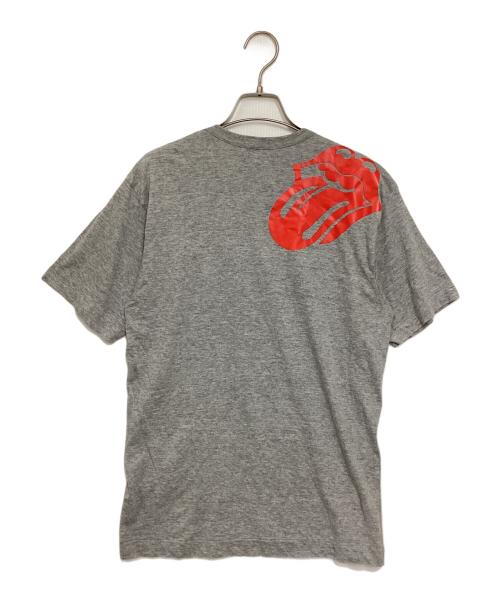 COMME des GARCONS HOMME PLUS（コムデギャルソンオムプリュス）COMME des GARCONS HOMME PLUS (コムデギャルソンオムプリュス) Rolling Stones Printed T Shirt グレー サイズ:Sの古着・服飾アイテム