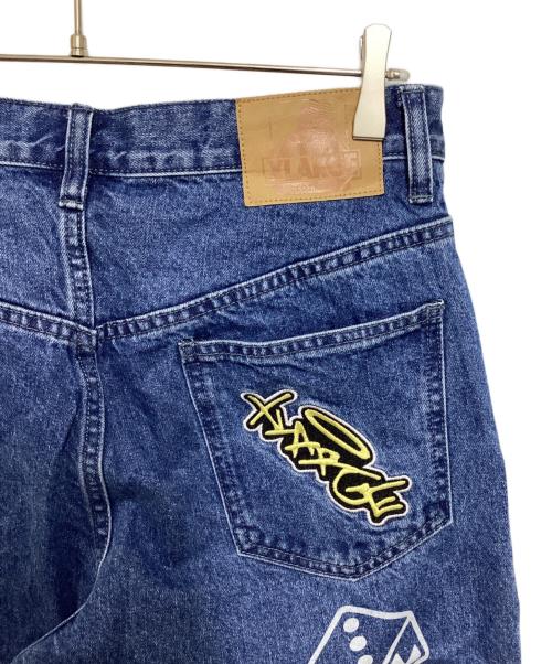 X-LARGE（エクストララージ）X-LARGE (エクストララージ) GRAFFITI DENIM PANTS インディゴ サイズ:32の古着・服飾アイテム