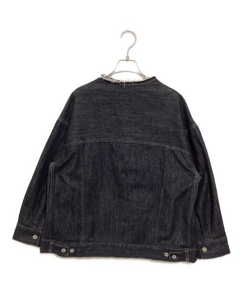 STYLE MIXER（スタイルミキサー）STYLE MIXER (スタイルミキサー) ノーカラーデニムジャケット インディゴ サイズ:Freeの古着・服飾アイテム