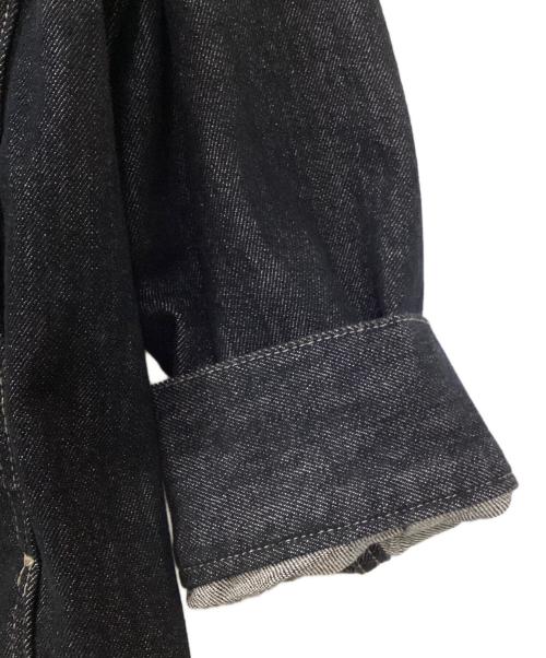 STYLE MIXER（スタイルミキサー）STYLE MIXER (スタイルミキサー) ノーカラーデニムジャケット インディゴ サイズ:Freeの古着・服飾アイテム