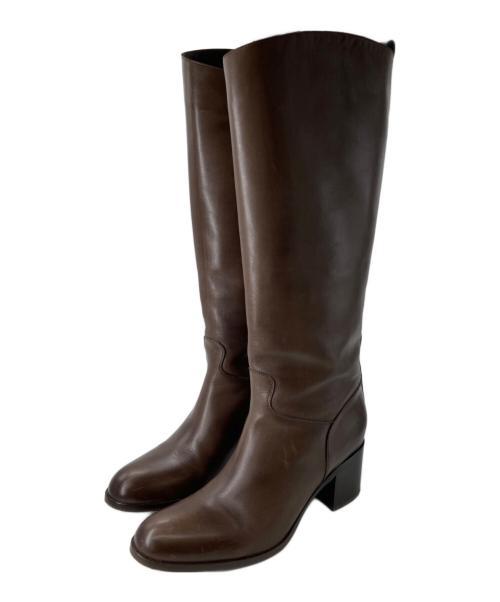 SARTORE（サルトル）SARTORE (サルトル) ロングブーツ ブラウン サイズ:38の古着・服飾アイテム