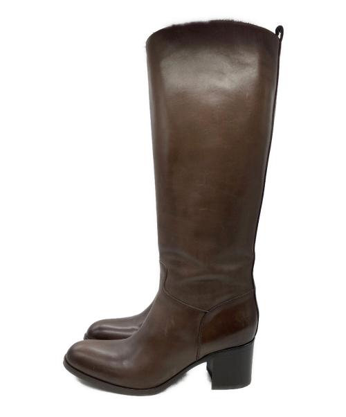 SARTORE（サルトル）SARTORE (サルトル) ロングブーツ ブラウン サイズ:38の古着・服飾アイテム