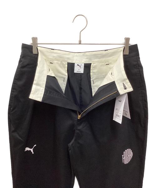PUMA（プーマ）PUMA (プーマ) tangram (タングラム) チノパン ブラック サイズ:Lの古着・服飾アイテム
