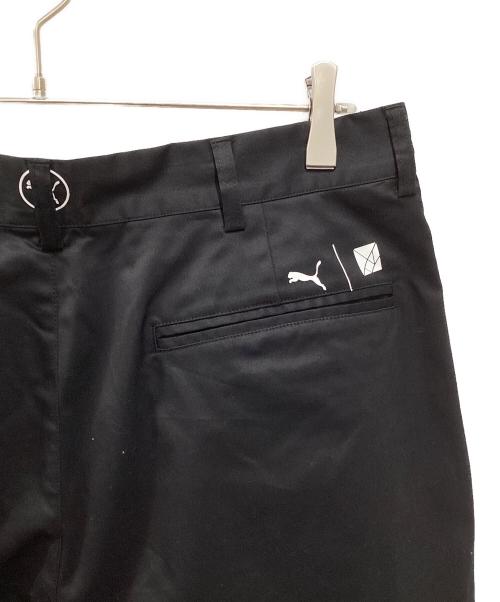 PUMA（プーマ）PUMA (プーマ) tangram (タングラム) チノパン ブラック サイズ:Lの古着・服飾アイテム