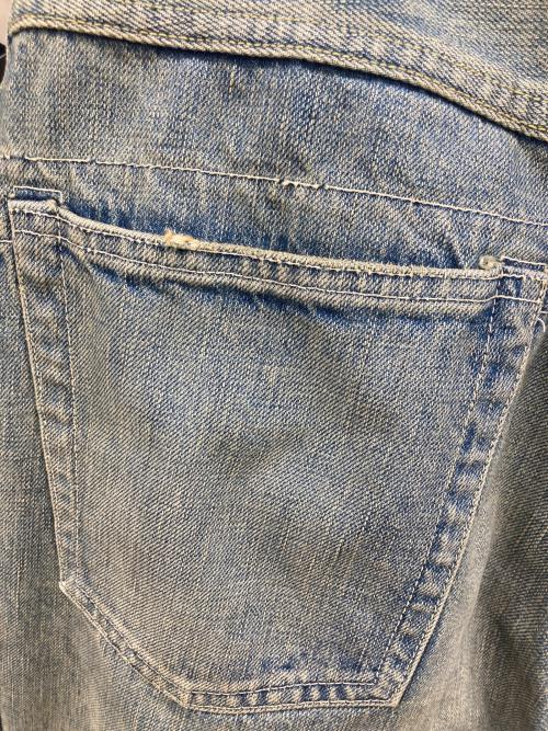 ROTOL（ロトル）ROTOL (ロトル) TRIPLE SEAMS 6P DENIM DAMAGED インディゴ サイズ:3の古着・服飾アイテム