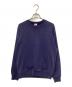 6(ROKU) BEAUTY&YOUTH（ロク ビューティーアンドユース）の古着「ダメージ加工クルーネックスウェット」｜ネイビー