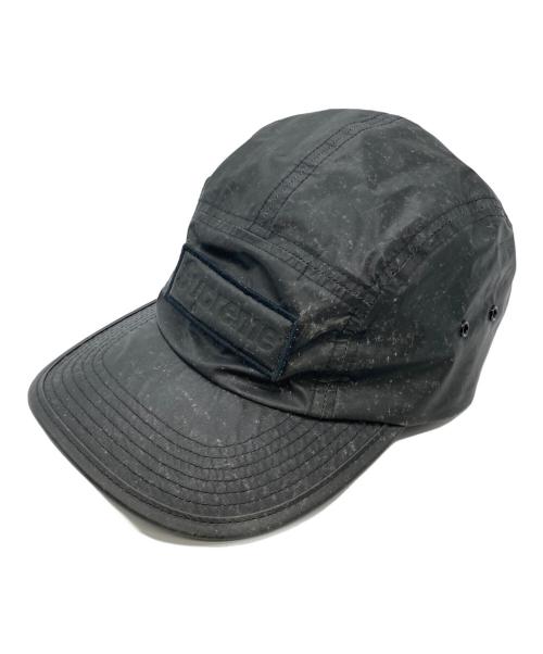 SUPREME（シュプリーム）Supreme (シュプリーム) Reflective Speckled Camp Cap ブラックの古着・服飾アイテム