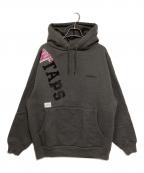 WTAPSダブルタップス）の古着「KATZ HOODED COPO」｜グレー