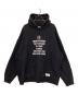 NEIGHBORHOOD（ネイバーフッド）の古着「プルオーバーパーカー」｜ブラック