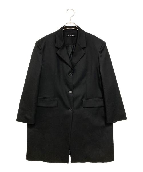 GBH（ジーエイチビー）GBH (ジーエイチビー) OVERSIZED MID-LENGTH COAT ブラック サイズ:FREEの古着・服飾アイテム