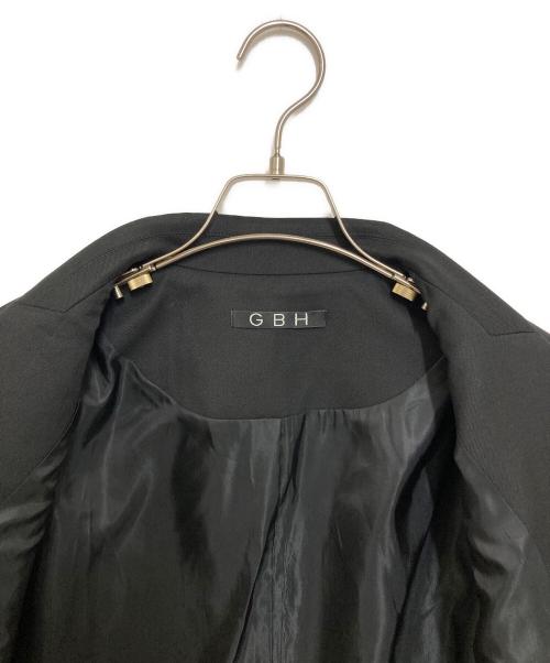 GBH（ジーエイチビー）GBH (ジーエイチビー) OVERSIZED MID-LENGTH COAT ブラック サイズ:FREEの古着・服飾アイテム