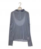 6(ROKU) BEAUTY&YOUTHロク ビューティーアンドユース）の古着「バックホール フーディ」｜ブルー