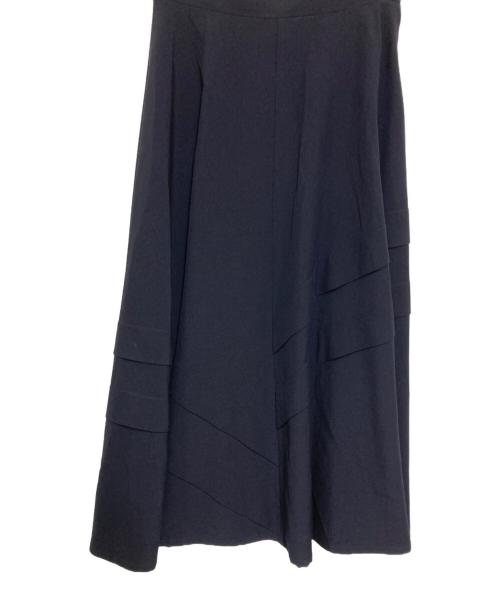 JUNYA WATANABE COMME des GARCONS（ジュンヤワタナベ コムデギャルソン）JUNYA WATANABE COMME des GARCONS ((ジュンヤワタナベ コムデギャルソン) ウールスカート ネイビー サイズ:Mの古着・服飾アイテム