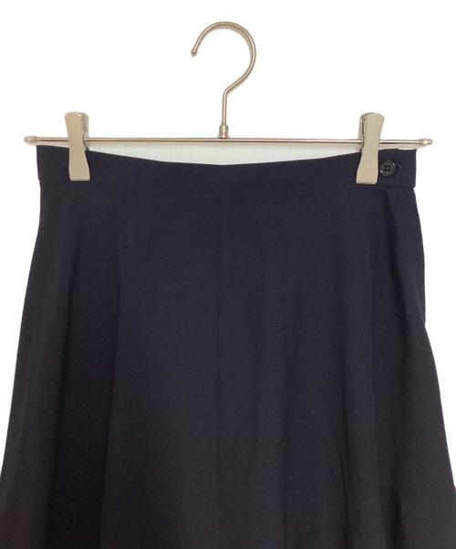 JUNYA WATANABE COMME des GARCONS（ジュンヤワタナベ コムデギャルソン）JUNYA WATANABE COMME des GARCONS ((ジュンヤワタナベ コムデギャルソン) ウールスカート ネイビー サイズ:Mの古着・服飾アイテム