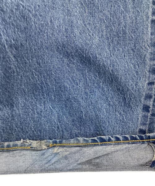 Eongul（ヨングル）Eongul (ヨングル) タックデザインルーズデニム インディゴ サイズ:01の古着・服飾アイテム