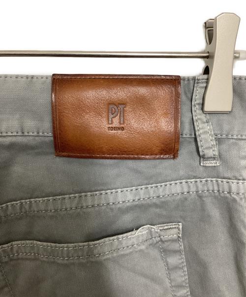 PT TORINO（ピーティートリノ）PT TORINO (ピーティートリノ) GRUNGEストレッチパンツ グレー サイズ:32の古着・服飾アイテム
