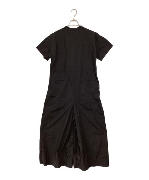 machatt（マチャット）machatt (マチャット) ハーフスリーブオールインワン オールインワン ブラック サイズ:FREEの古着・服飾アイテム